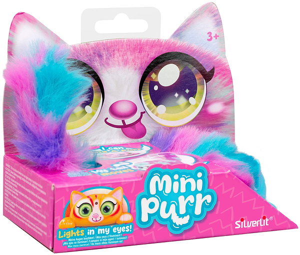 Фото - Интерактивное животное Silverlit Котенок Mini Purr (36896)