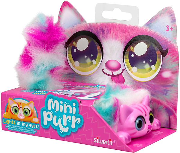Фото - Интерактивное животное Silverlit Котенок Mini Purr (36896)