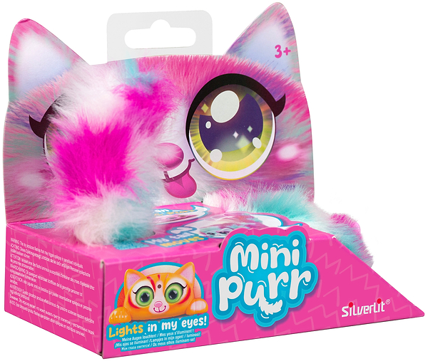 Фото - Интерактивное животное Silverlit Котенок Mini Purr (36896)