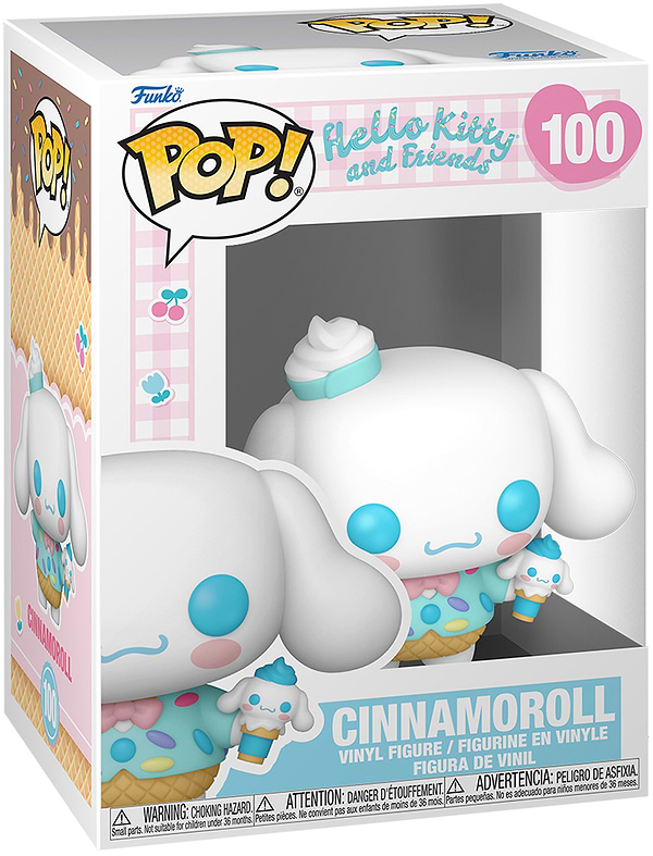 Фото - Колекційна фігурка FUNKO POP! серії Sanrio: Hello Kitty - СИННАМОРОЛ З МОРОЖЕНИМ (83693)