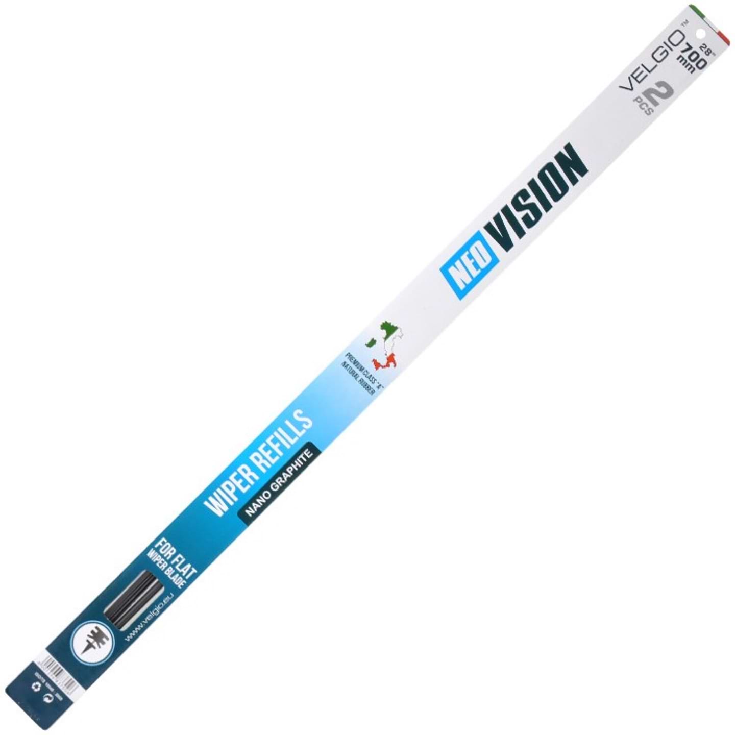 Змінна гумка для щітка склоочисника Velgio Neo Vision 28/700мм (83700)