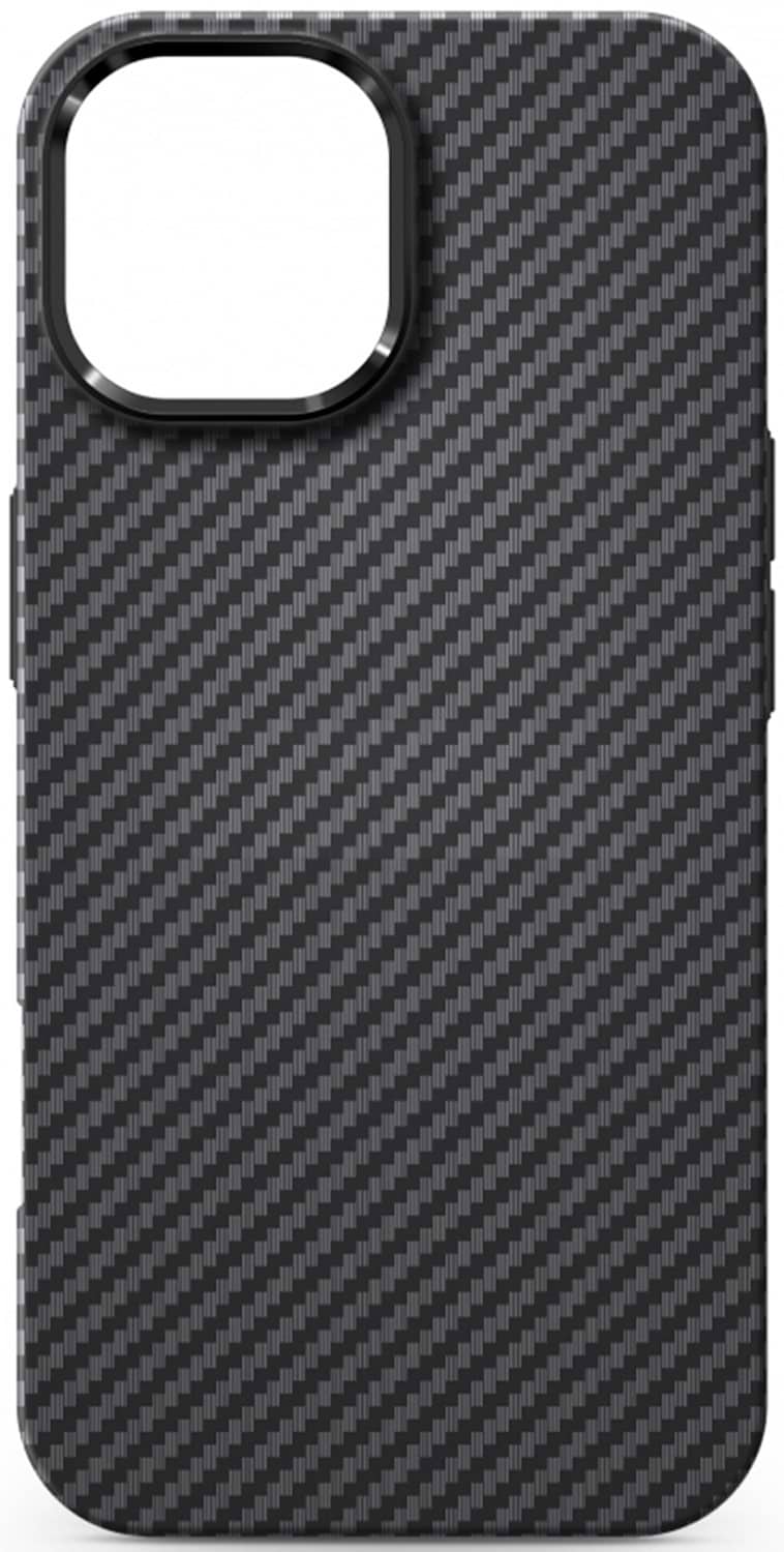 Чохол для смартфону Armorstandart LikeCarbon2 MagCase for Apple iPhone 15 Black (ARM83807) - Фото 1