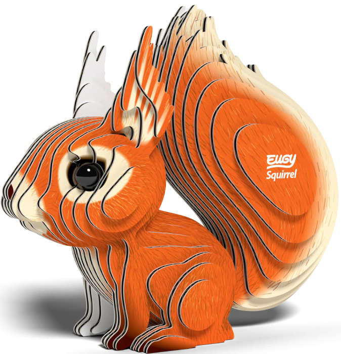 3D пазли EUGY Зоопарк: Білка (XEG-083) - Фото 1