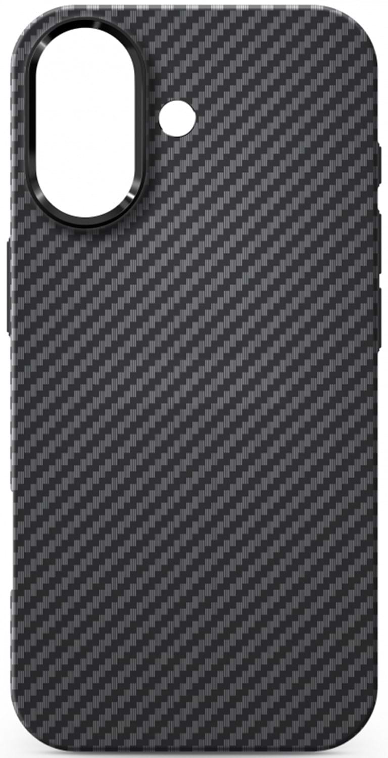 Чехол для смартфона Armorstandart LikeCarbon2 MagCase for Apple iPhone 16 Black (ARM83810) - Фото 1