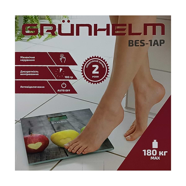 Фото - Весы напольные Grunhelm BES-1AP