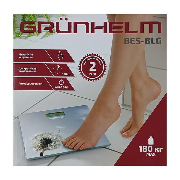 Фото - Ваги Grunhelm BES-BLG