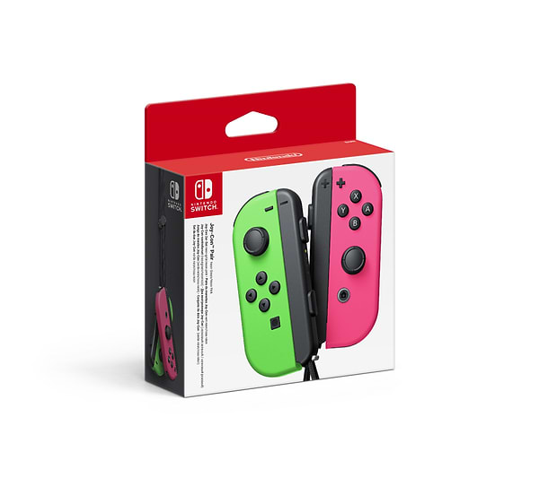 Фото - Геймпад Nintendo Switch Joy-Con (Neon Green /Neon Pink), пара