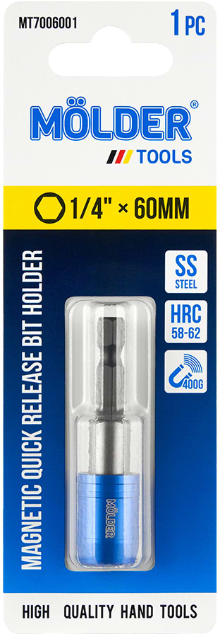 Тримач для біт Molder 60 мм в блістері (MT7006001)