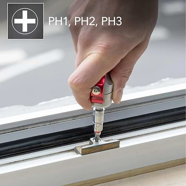 Фото - Викрутка зі змінними бітами Trotec 40 шт. Bit and Socket Wrench Set (6200001005)