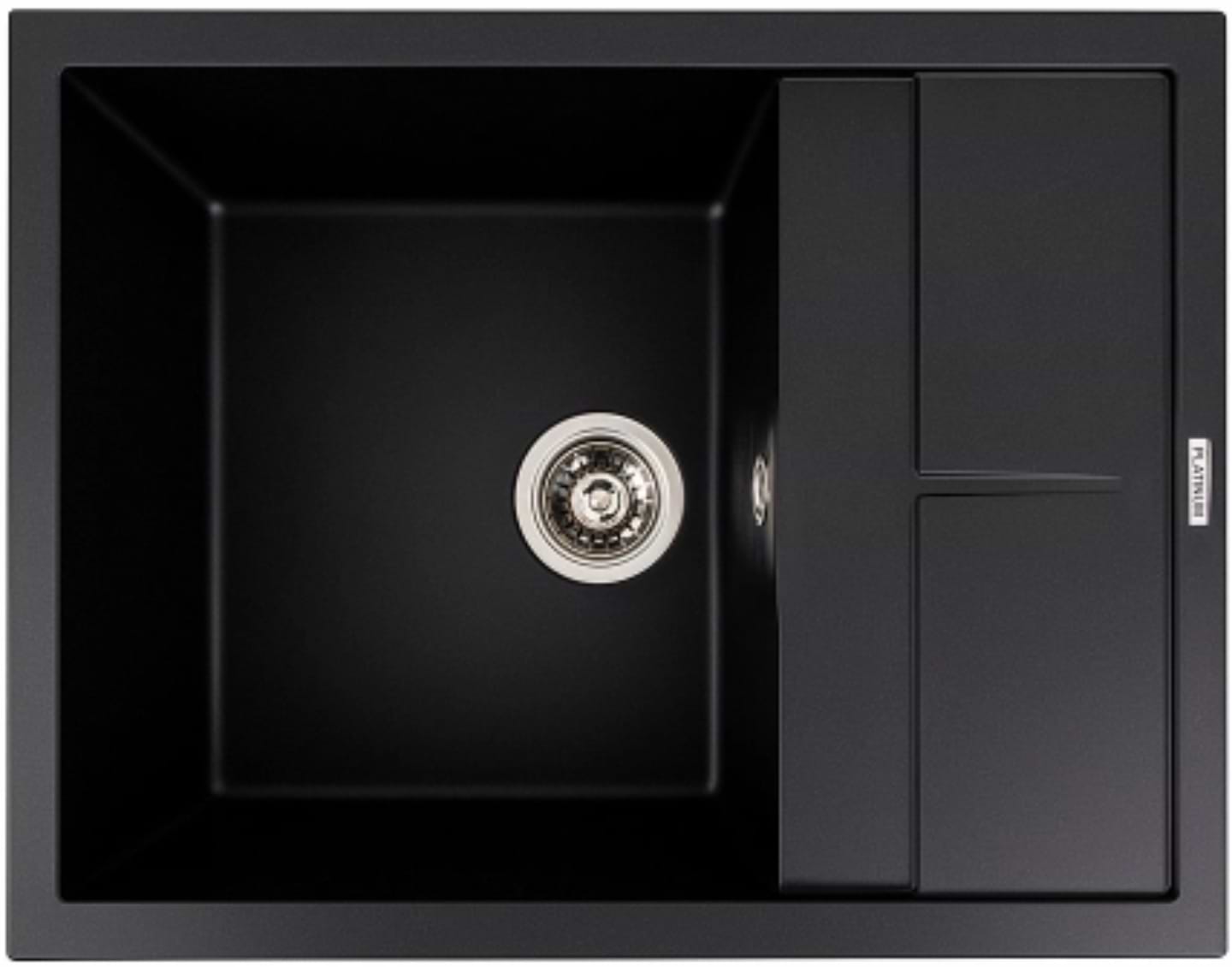 Мийка кухонна VALESO 6550 LOTOS матова Чорна