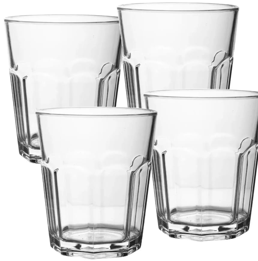 Набор стаканов Bo-camp Gimex Water Glass Solid 4 шт 200 мл (6968914)