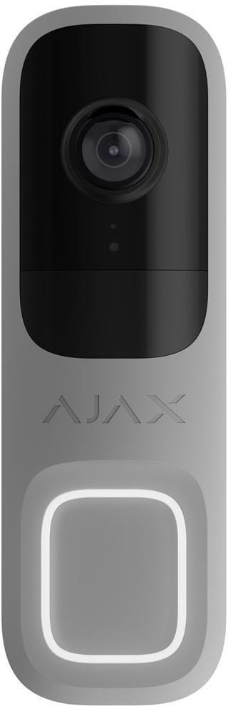 Бездротовий дверний дзвінок Ajax Doorbell (8EU) ASP Grey (000053538)