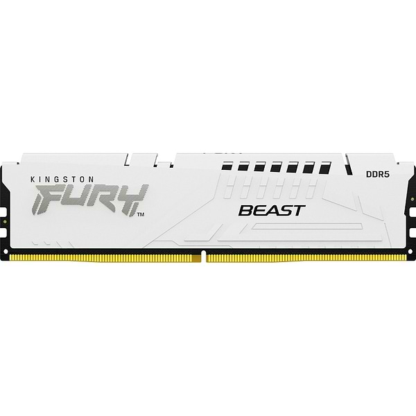 Фото - Память DDR Kingston 32Gb DDR5 6000MHz Fury Beast White 2x16 EXPO+XMP (KF560C36BWE2K2-32)