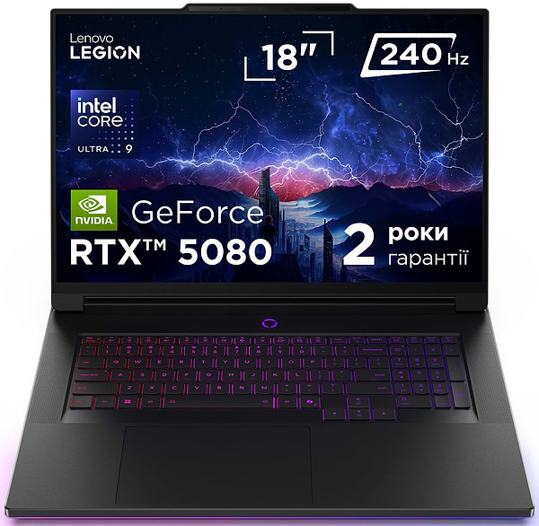 Фото - Ноутбук игровой Lenovo Legion 9 18IAX10 (83EY005YRA) Eclipse Black