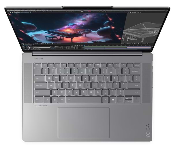 Фото - Ноутбук Lenovo Yoga Slim 7 15ILL9 (83HM005HRA) Luna Grey