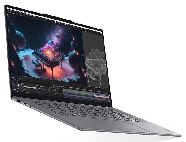 Фото - Ноутбук Lenovo Yoga Slim 7 15ILL9 (83HM005HRA) Luna Grey