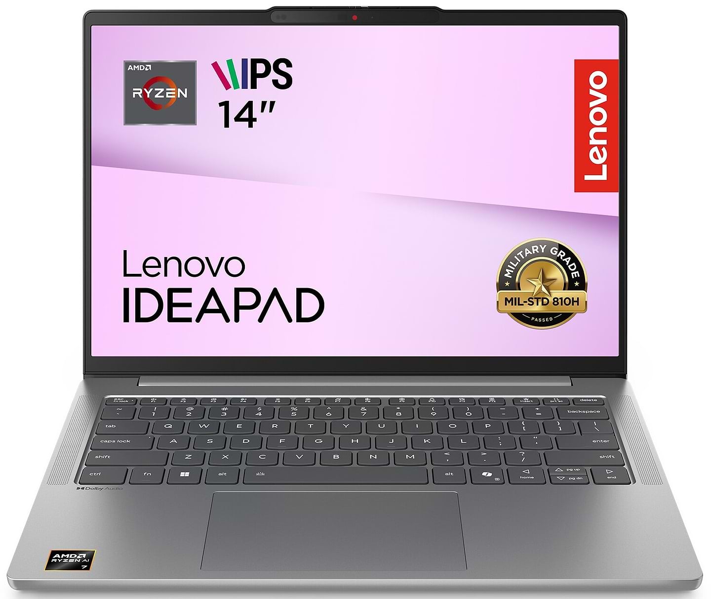 Ноутбук Lenovo IdeaPad Slim 5-14ARP10 (83HT0035RA) Luna Grey - Фото 1