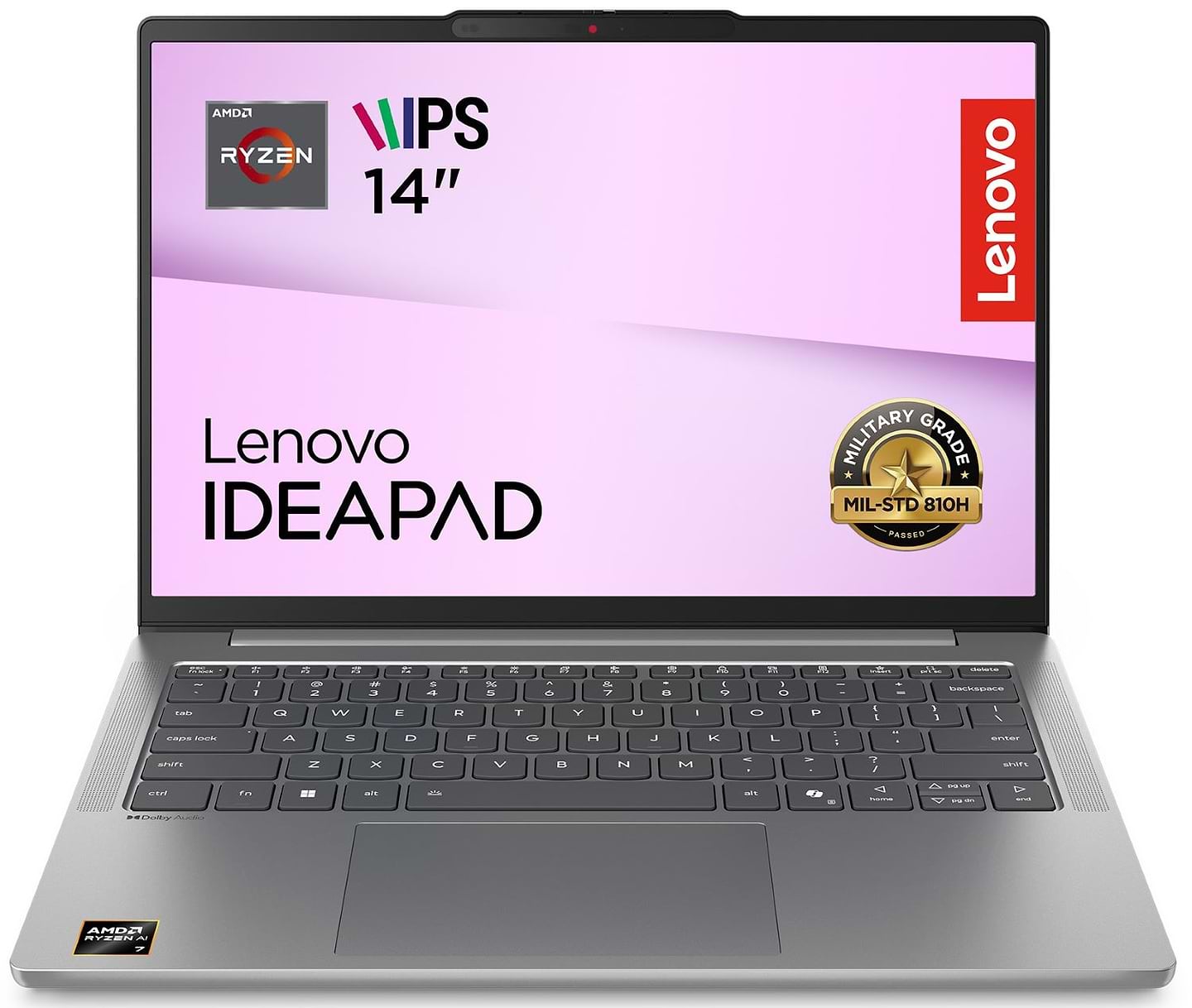 Ноутбук Lenovo IdeaPad Slim 5 14ARP10 (83HT0037RA) Luna Grey - Фото 1