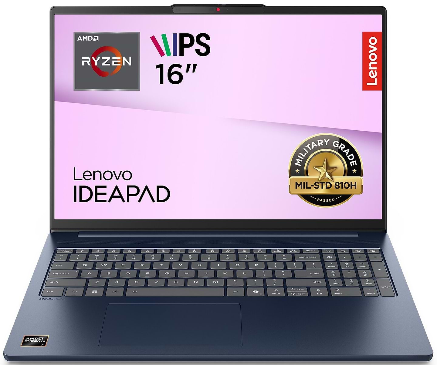Ноутбук Lenovo IdeaPad Slim 5-16ARP10 (83HU002YRA) Cosmic Blue - Фото 1