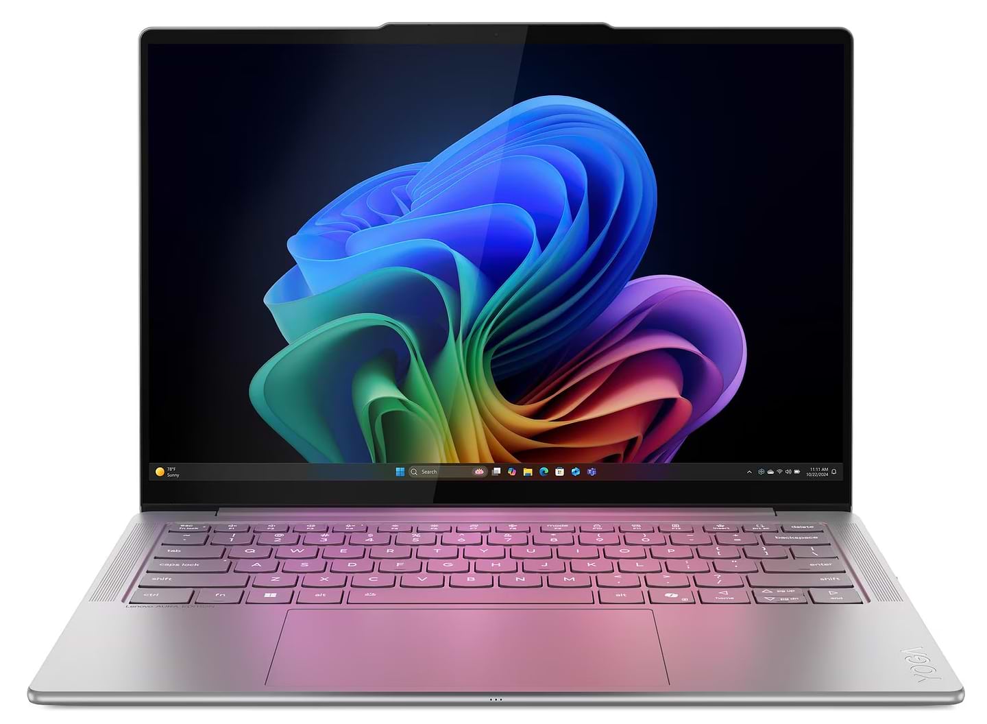 Ноутбук Lenovo Yoga Slim 7 14ILL10 (83JX008JRA) Luna Grey - Фото 1