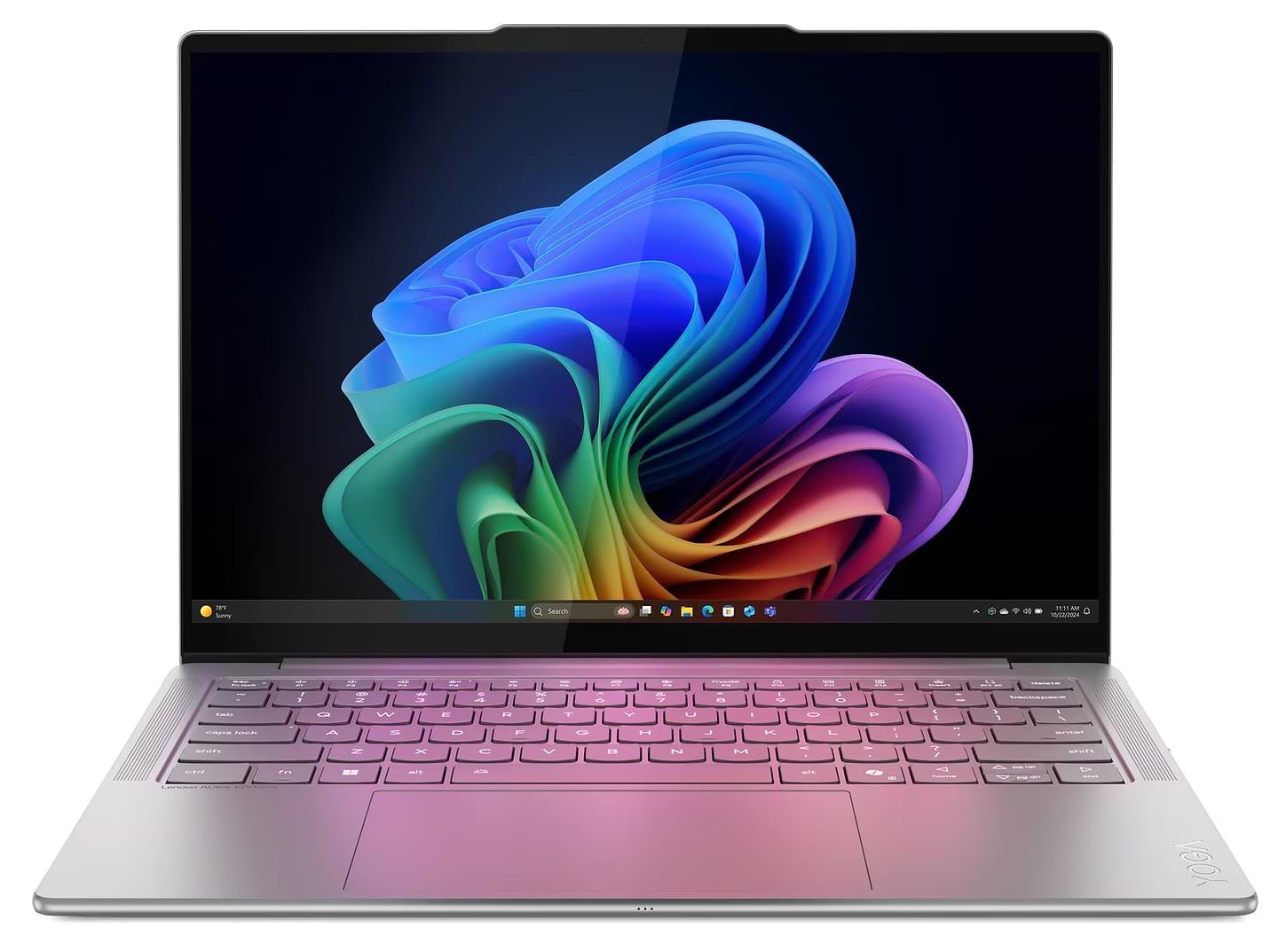 Ноутбук Lenovo Yoga Slim 7 14ILL10 (83JX008KRA) Luna Grey - Фото 1