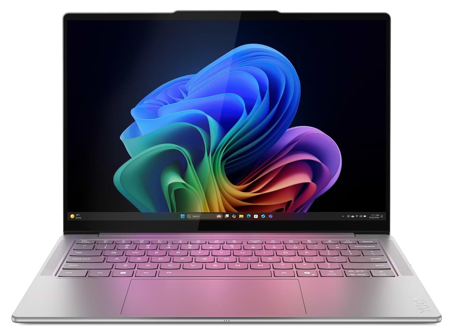 Ноутбук Lenovo Yoga Slim 7 14ILL10 (83JX008LRA) Luna Grey - Фото 1