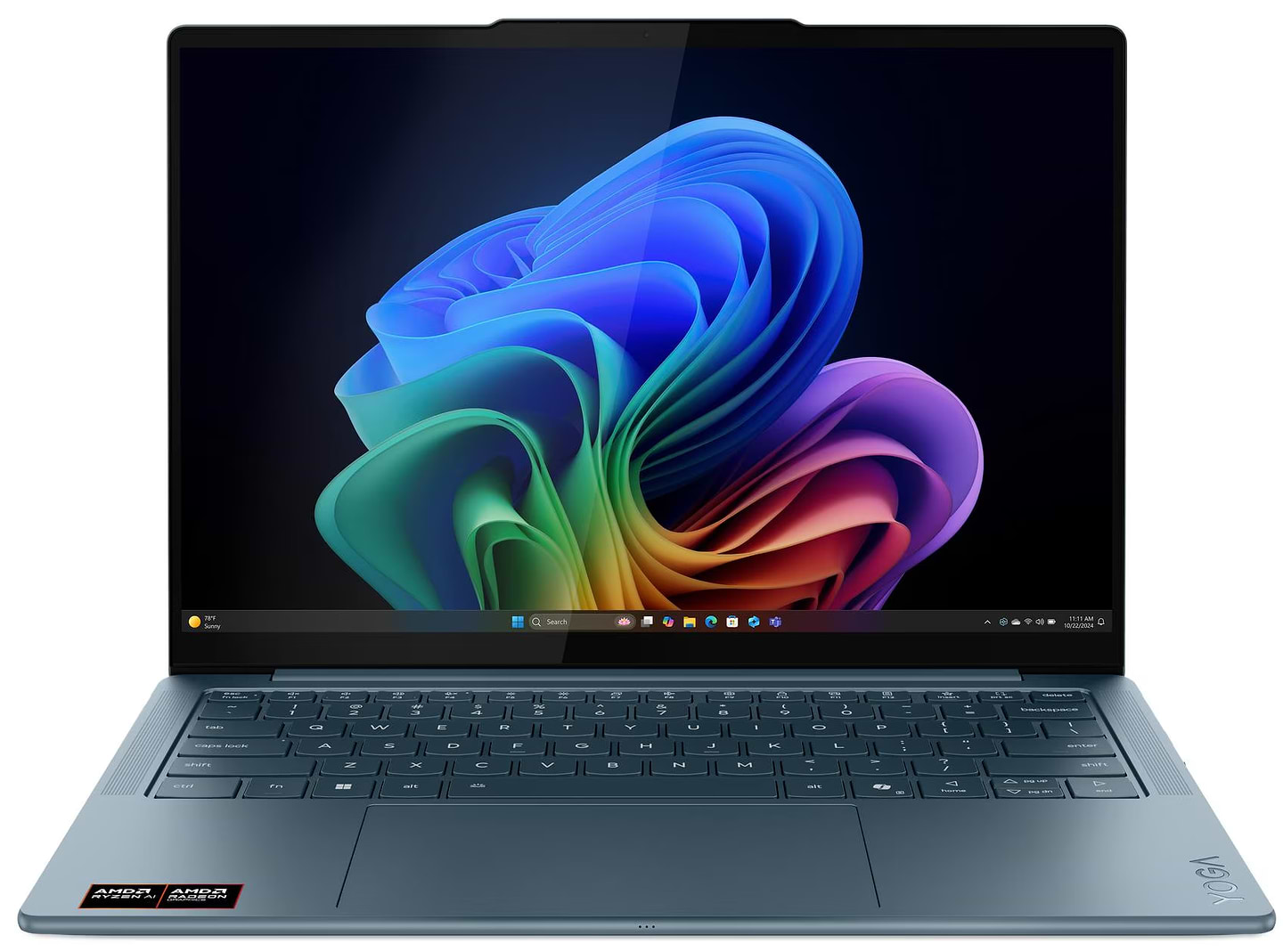 Ноутбук Lenovo Yoga Slim 7 14AKP10 (83JY004SRA) Tidal Teal - Фото 1