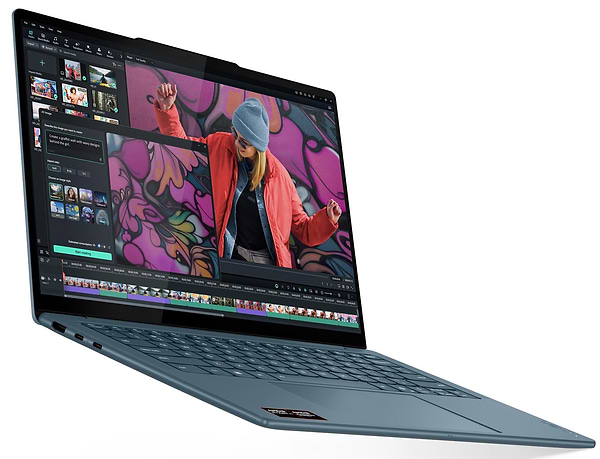 Фото - Ноутбук Lenovo Yoga Slim 7 14AKP10 (83JY004URA) Tidal Teal