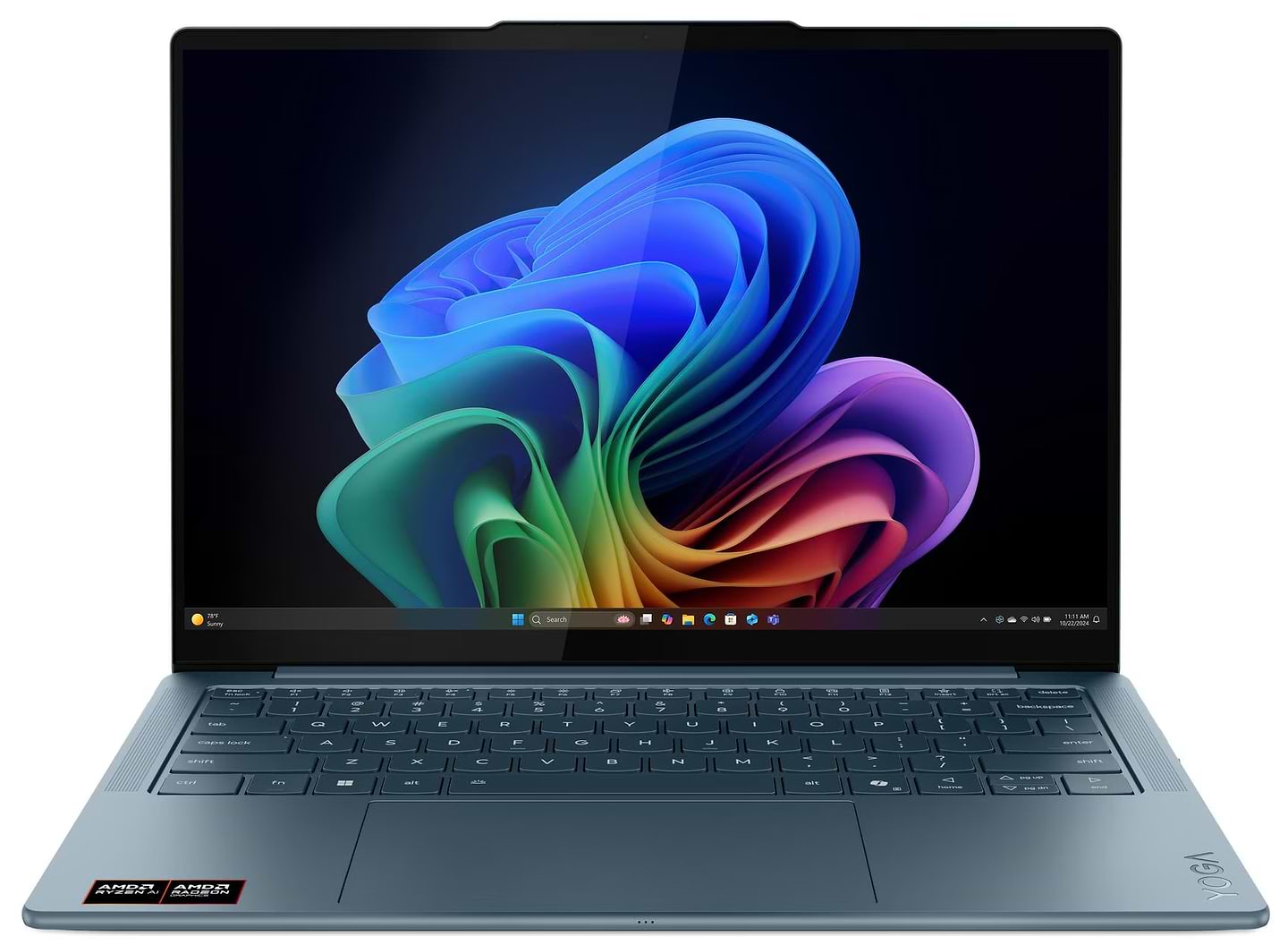 Ноутбук Lenovo Yoga Slim 7 14AKP10 (83JY004URA) Tidal Teal - Фото 1