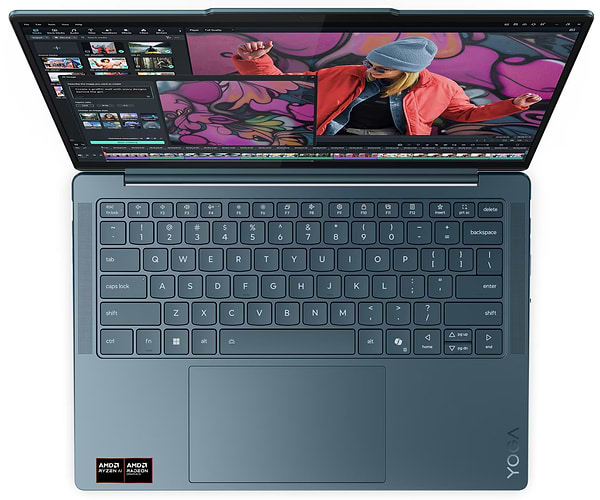 Фото - Ноутбук Lenovo Yoga Slim 7 14AKP10 (83JY004URA) Tidal Teal