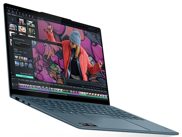Фото - Ноутбук Lenovo Yoga Slim 7 14AKP10 (83JY004VRA) Tidal Teal