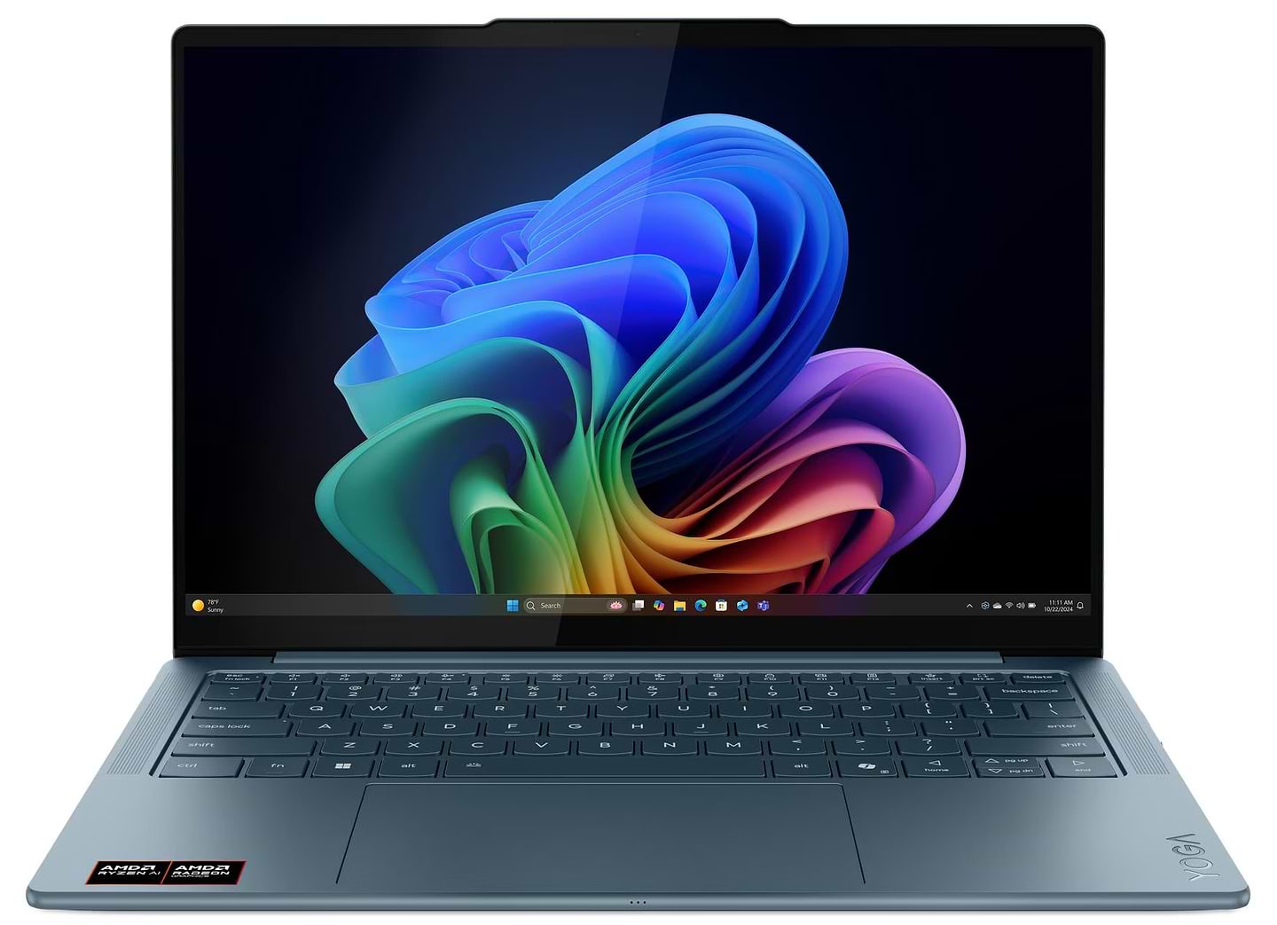 Ноутбук Lenovo Yoga Slim 7 14AKP10 (83JY004VRA) Tidal Teal - Фото 1