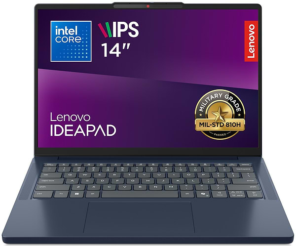 Фото - Ноутбук Lenovo IdeaPad Slim 3 14IRH10 (83K000AJRA) Cosmic Blue