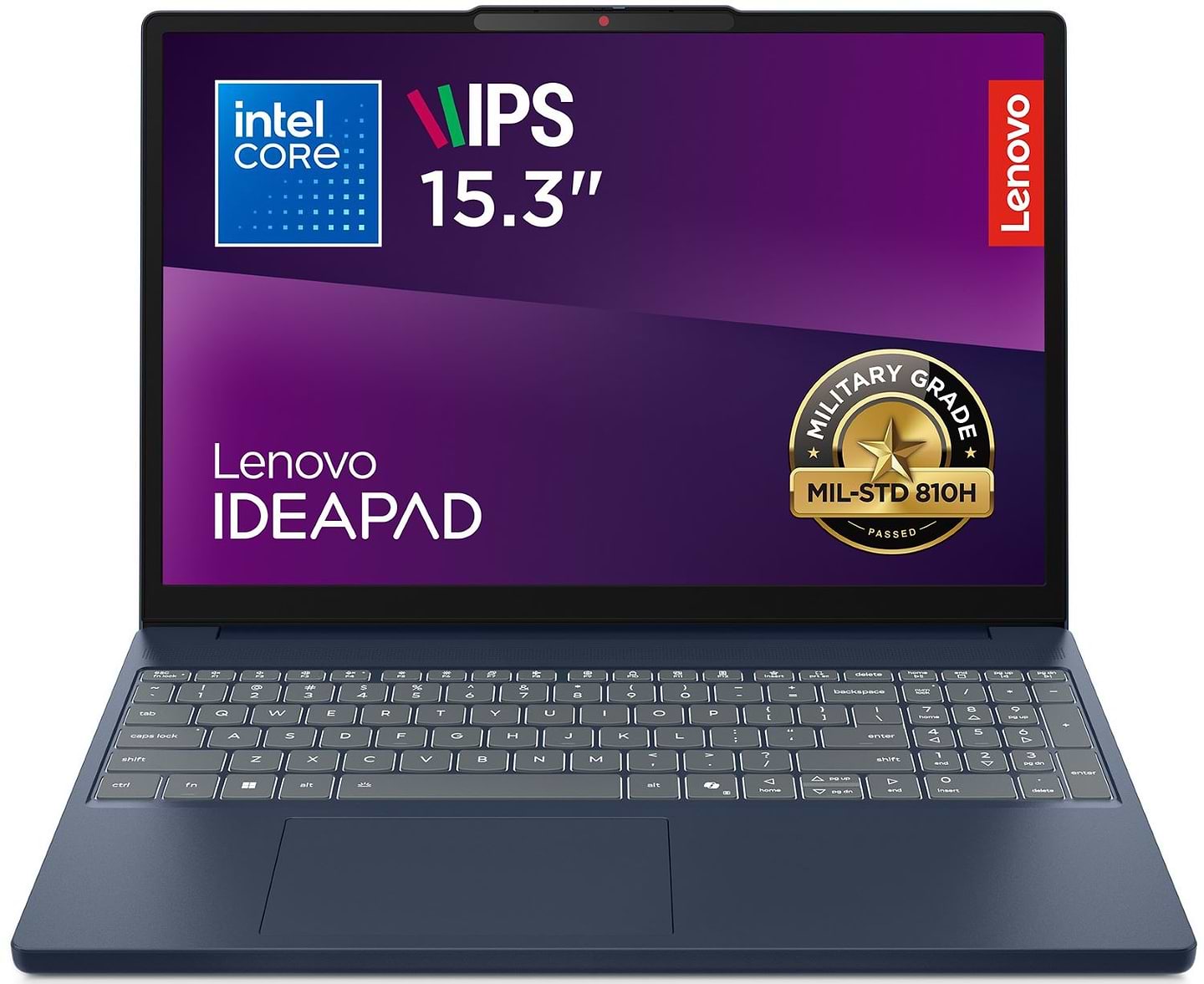 Ноутбук Lenovo IdeaPad Slim 3 15IRH10 (83K100J8RA) Cosmic Blue - Фото 1