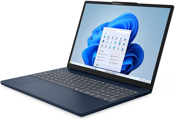 Фото - Ноутбук Lenovo IdeaPad Slim 3 15IRH10 (83K100J8RA) Cosmic Blue