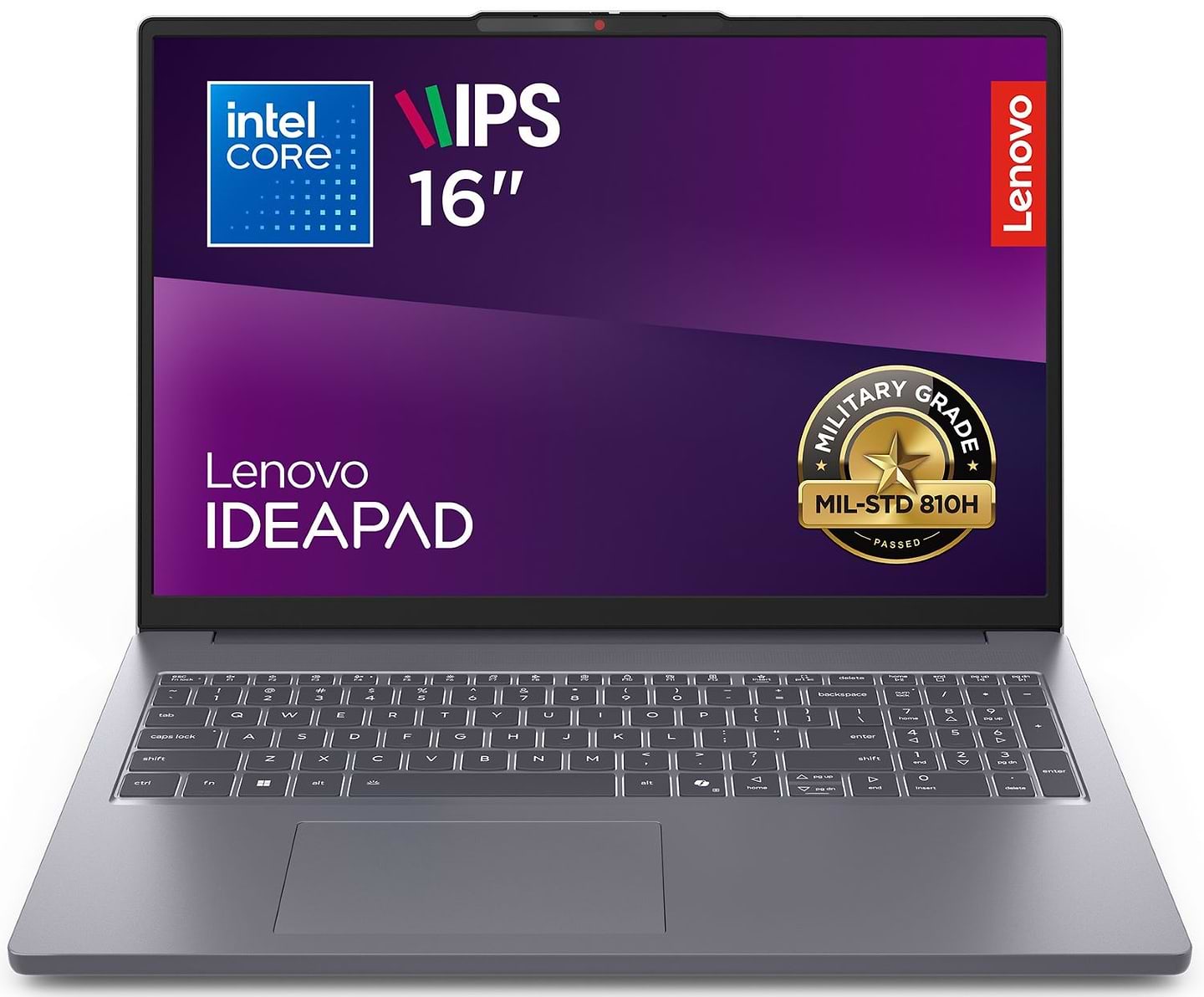 Ноутбук Lenovo IdeaPad Slim 3 16IRH10 (83K2007KRA) Luna Grey - Фото 1