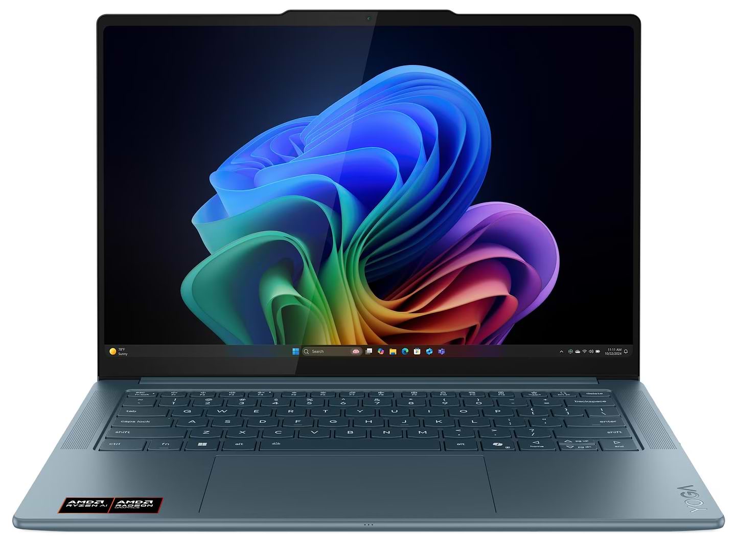 Ноутбук Lenovo Yoga Pro 7 14AKP10 (83KG001GRA) Tidal Teal - Фото 1