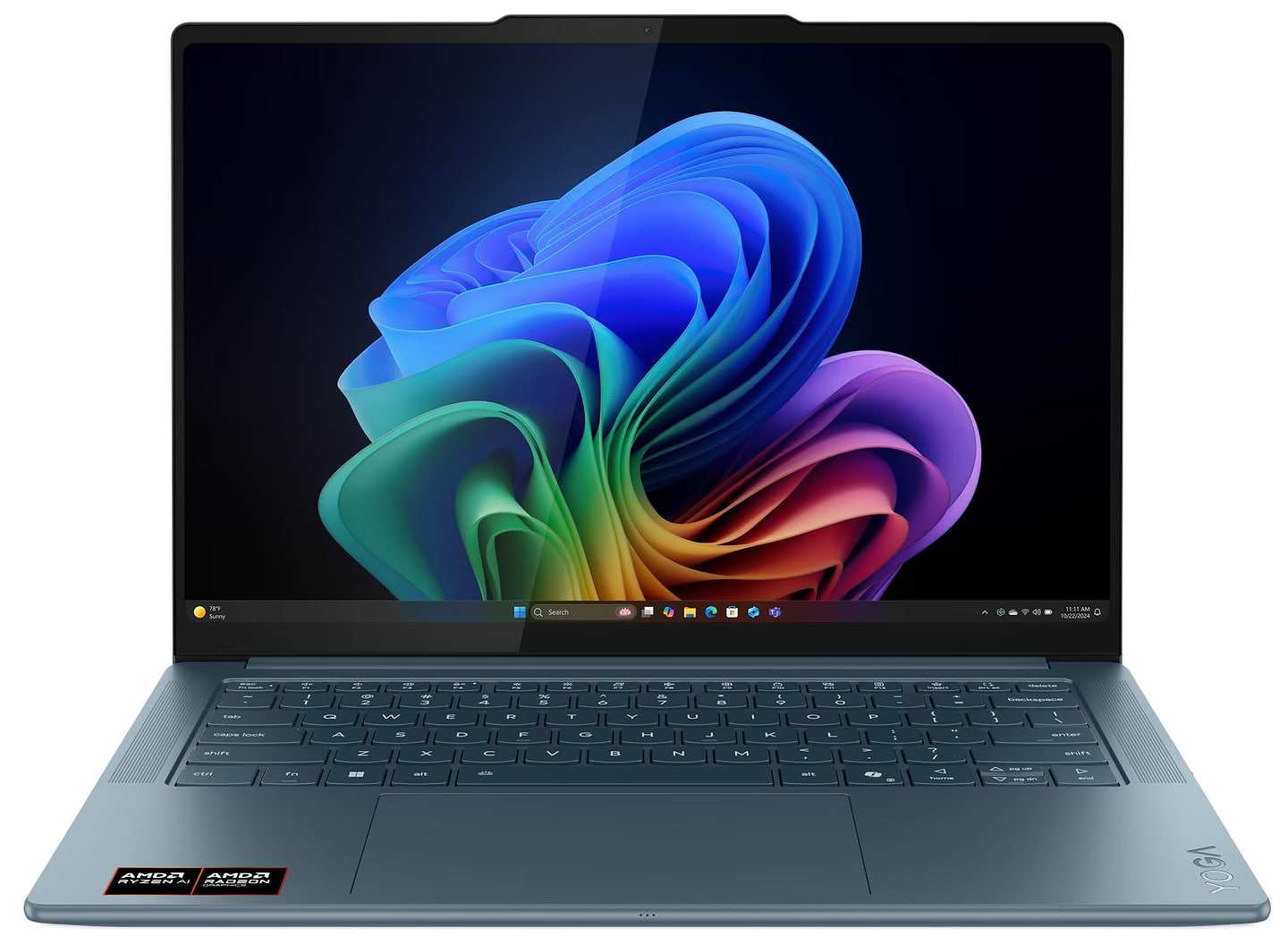Ноутбук Lenovo Yoga Pro 7 14AKP10 (83KG001HRA) Tidal Teal - Фото 1