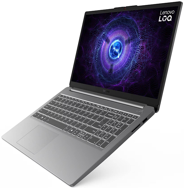 Фото - Ноутбук ігровий Lenovo LOQ 15IAX9E (83LK00CDRA) Luna Grey