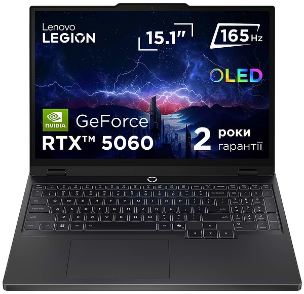 Фото - Ноутбук игровой Lenovo Legion 5 15IRX10 (83LY00EYRA) Eclipse Black