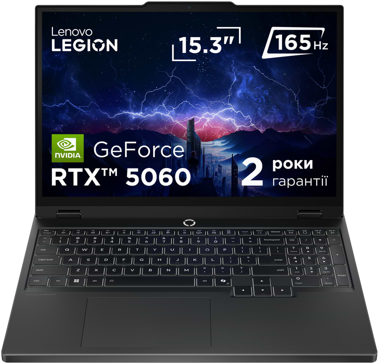 Ноутбук игровой Lenovo Legion 5 15IRX10 (83LY00SNRA) Eclipse Black