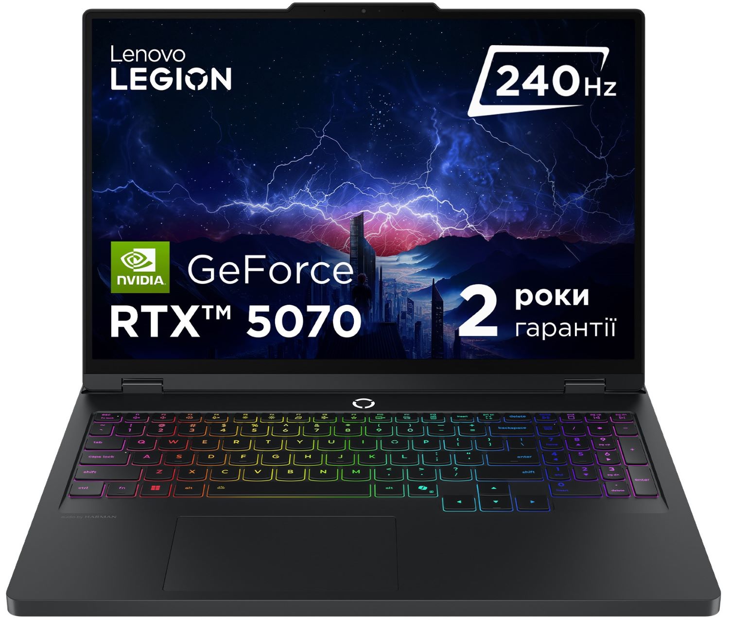 Ноутбук ігровий Lenovo Legion Pro 5 16IRX10 (83NN003XRA) Eclipse Black - Фото 1