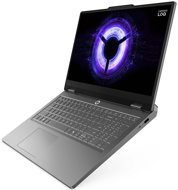 Фото - Ноутбук ігровий Lenovo LOQ Essential 15IRX11 (83SC002TRA) Luna Grey