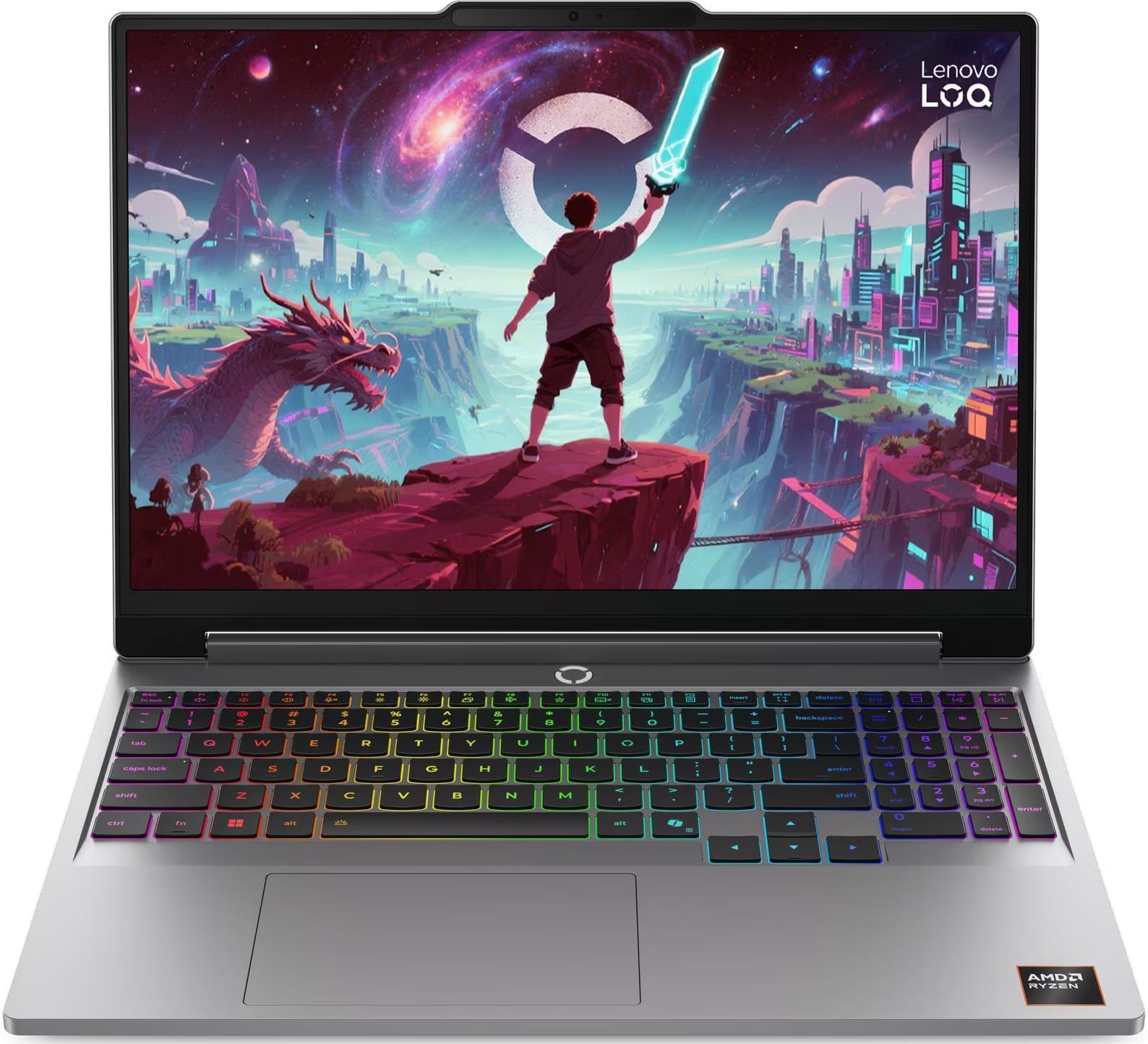 Ноутбук ігровий Lenovo LOQ 15AHP11 (83TN000ERA) Luna Grey