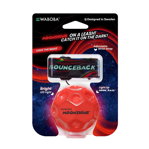 Фото - Ігровий м’яч Waboba ball 331C04_A LED RED (840001933101)