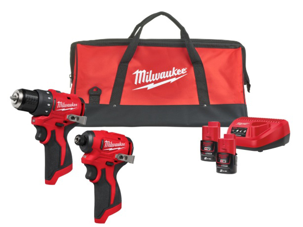 Набор электроинструментов Milwaukee M12 BLPP2D-202B (4933500139)