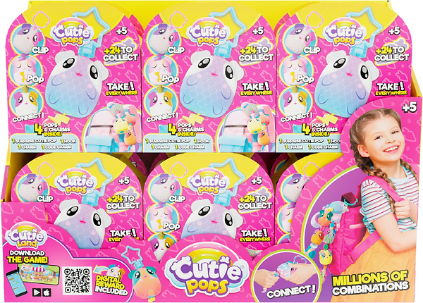 Фото - М'яка іграшка-сюрприз EOLO CUTIE POPS брелок (26742)