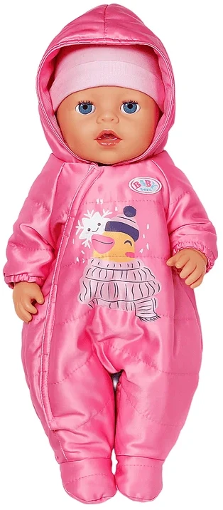 Лялька Baby Born серії Click & Play – ЗИМОВИЙ СТИЛЬ ЕММИ (43 см, з аксес.) (841228)