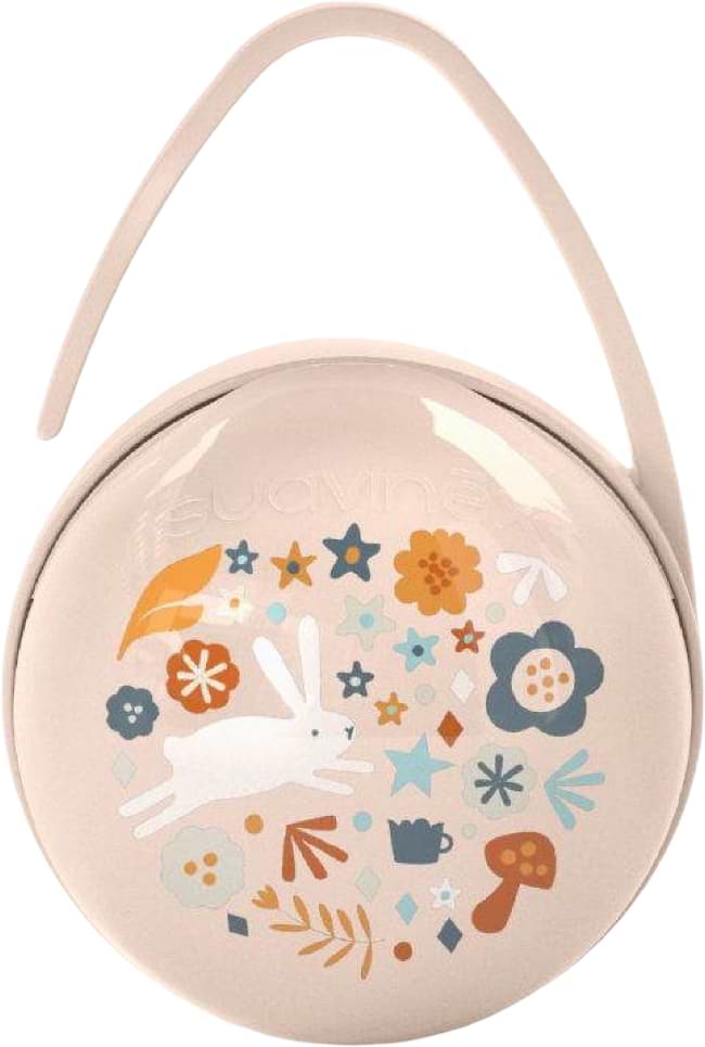 Контейнер для хранения пустышек Suavinex Wonderland розовый (308733)
