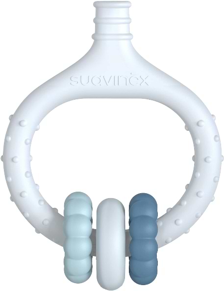 Прорезыватель Suavinex STAGE 0 голубой (403009)